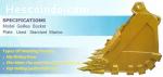 JUAL BUCKET KOMATSU,KOBELCO, CAT BERBAGAI UKURAN, PERKEBUNAN